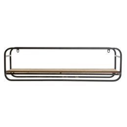 Półki DKD Home Decor Wieszak na drzwi Metal Drewno MDF (71 x 16 x 20,5 cm)