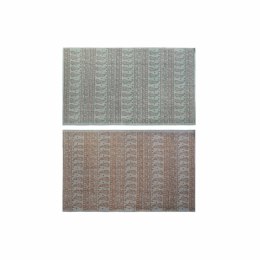 Dywan DKD Home Decor 120 x 180 x 0,4 cm Niebieski Poliester Kolor Zielony Arabia (2 Sztuk)