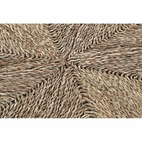 Dywan DKD Home Decor 150 x 0,5 x 150 cm Naturalny Poliester Trawa morska