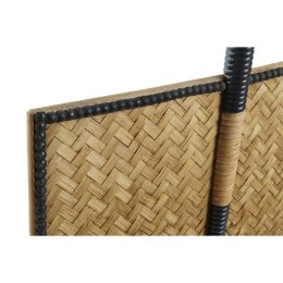 Dekoracja ścienna DKD Home Decor Czarny Brązowy Wentylator Bambus Tropikalny (42 x 3 x 60 cm)