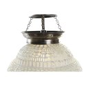 Lampa Sufitowa DKD Home Decor Szkło Metal Biały 25 W (23 x 23 x 33 cm)