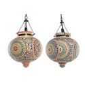 Lampa Sufitowa DKD Home Decor Szkło Wielokolorowy 25 W 29 x 29 x 29 cm (2 Sztuk)