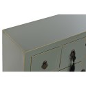 MebleTV DKD Home Decor Biały Czarny Kolor Zielony Złoty Metal Jodła Drewno MDF 130 x 26 x 51 cm
