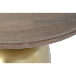 Stolik DKD Home Decor Stal Drewno mango (80 x 80 x 38 cm)