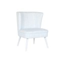 Fotel DKD Home Decor 73 x 67 x 85 cm Niebieski Drewno Biały