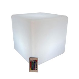 Lampa słoneczna DKD Home Decor Kwadratowy Biały 30 x 30 x 30 cm