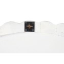 Dekoracja ścienna DKD Home Decor Wykończenie antyczne Naturalny 120 x 3 x 120 cm Biały Indianin
