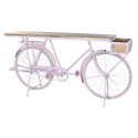 Konsola DKD Home Decor Rower 180 x 41 x 94 cm Jasnoróżowy Żelazo Drewno mango