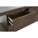 Kredens DKD Home Decor Szkło Brązowy Przezroczysty Orzech 160 x 45 x 80 cm Drewno MDF