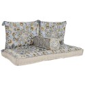 Fotel ogrodowy DKD Home Decor Niebieski Beżowy 155 x 76 x 65 cm 150 x 76 x 20 cm