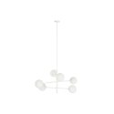 Lampa Sufitowa DKD Home Decor 96 x 73 x 50 cm Szkło Metal Biały 50 W