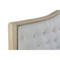 Zagłówek do łóżka DKD Home Decor Szary Drewno kauczukowe 160 x 10 x 120 cm