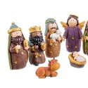 Ozdoby świąteczne Wielokolorowy Polyresin Narodziny/Betlejem 12,5 cm (10 Części)