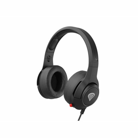 Słuchawki z Mikrofonem Genesis NSG-1658 Czarny Czerwony/Czarny
