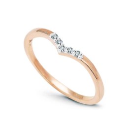 Złoty pierścionek PRD5990 - Diament