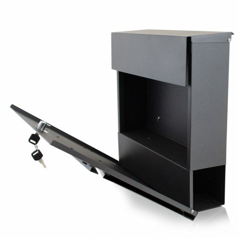 SKRZYNKA POCZTOWA na listy gazety prasę z gazetnikiem