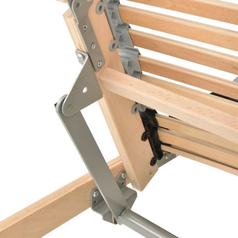 Elektryczny stelaż do łóżka z 42 listwami, 7 stref, 80 x 200 cm