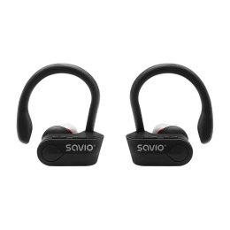 Słuchawki douszne Bluetooth Savio TWS-03 Czarny Grafit