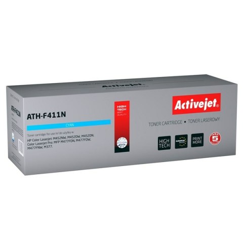 Toner Activejet ATH-F411N Turkusowy