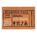 Wycieraczka Boarding Pass Naturalny 60 x 1 x 40 cm (12 Sztuk)