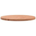 Blat do stołu, Ø50x2,5 cm, okrągły, lite drewno bukowe