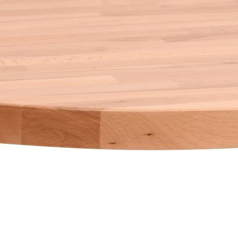 Blat do stołu, Ø90x2,5 cm, okrągły, lite drewno bukowe Blat do stołu, Ø90x2,5 cm, okrągły, lite drewno bukowe