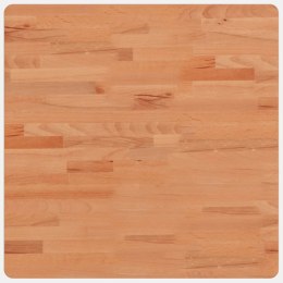 Blat stołu, 60x60x2,5 cm, kwadratowy, lite drewno bukowe