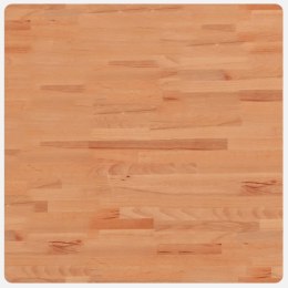 Blat stołu, 70x70x4 cm, kwadratowy, lite drewno bukowe