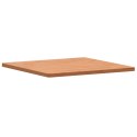 Blat stołu, 70x70x2,5 cm, kwadratowy, lite drewno bukowe