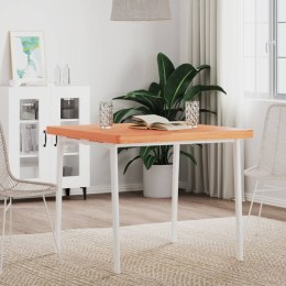Blat stołu, 80x80x4 cm, kwadratowy, lite drewno bukowe