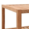 Półka łazienkowa z drewna orzechowego, 65x40x55 cm