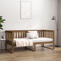 Łóżko dzienne, miodowy brąz, 90x190 cm, lite drewno sosnowe
