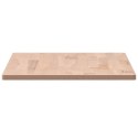 Blat do stołu, 100x50x1,5 cm, prostokątny, lite drewno bukowe