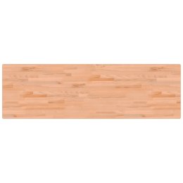 Blat do stołu roboczego, 180x55x2,5 cm, lite drewno bukowe