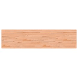 Blat do stołu roboczego, 220x55x2,5 cm, lite drewno bukowe