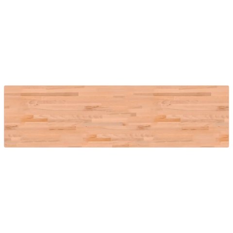 Blat do stołu roboczego, 200x55x2,5 cm, lite drewno bukowe Blat do stołu roboczego, 200x55x2,5 cm, lite drewno bukowe