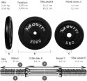 MOVIT Zestaw hantli żeliwnych - 2 x 10 kg