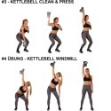 Sztanga Kettlebell MOVIT - 12 kg