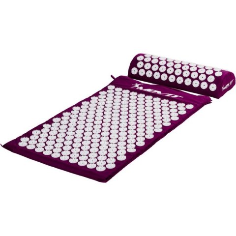 Mata do akupresury z poduszką MOVIT 75 x 44 cm - fioletowa Mata do akupresury z poduszką MOVIT 75 x 44 cm - fioletowa