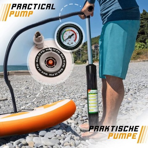 Physionics Nadmuchiwany paddleboard, 320 x 80 x 15 cm, po Physionics Nadmuchiwany paddleboard, 320 x 80 x 15 cm, po