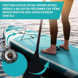 Physionics Nadmuchiwany paddleboard, 366 x 80 x 15 cm, po