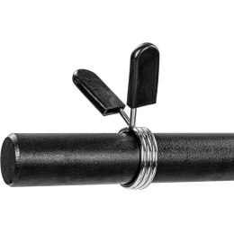 Gryf MOVIT®, czarna, blokada sprężynowa - 160 cm