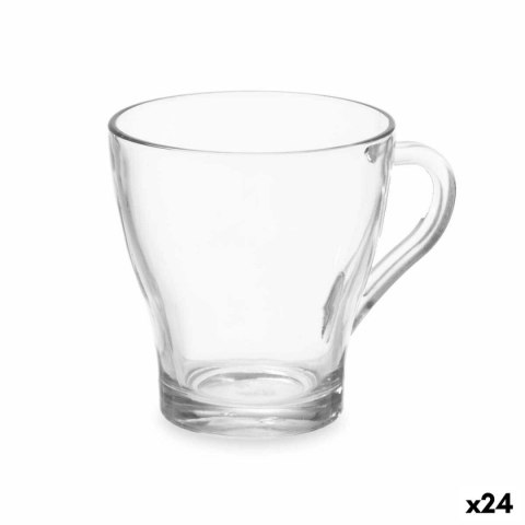 Šálka Przezroczysty Szkło 280 ml (24 Sztuk)