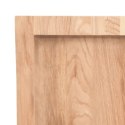 Blat do stołu, jasnobrązowy, 60x60x6 cm, lite drewno dębowe