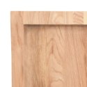 Blat do stołu, jasnobrązowy, 140x60x6 cm, lite drewno dębowe