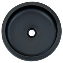 Umywalka nablatowa, czarno-niebieska, okrągła, Φ41x14 cm