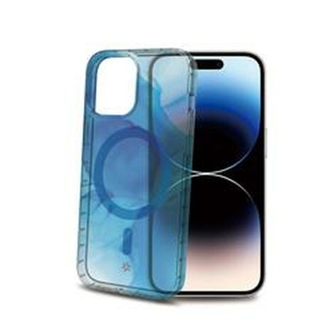 Pokrowiec na Komórkę Celly iPhone 15 Pro Niebieski Przezroczysty