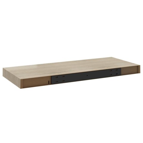 Półki ścienne, 4 szt., kolor dębowy, 60x23,5x3,8 cm, MDF Półki ścienne, 4 szt., kolor dębowy, 60x23,5x3,8 cm, MDF