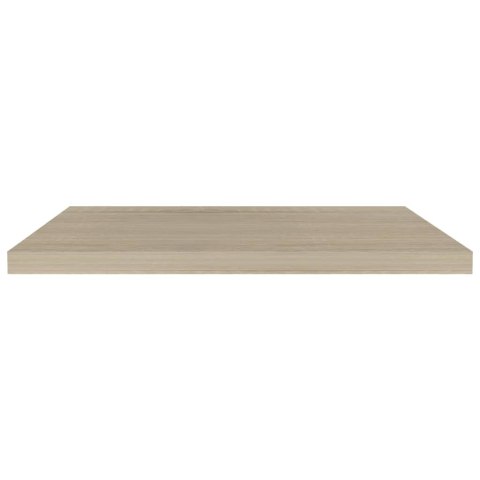Półki ścienne, 4 szt., kolor dębowy, 80 x 23,5 x 3,8 cm, MDF Półki ścienne, 4 szt., kolor dębowy, 80 x 23,5 x 3,8 cm, MDF