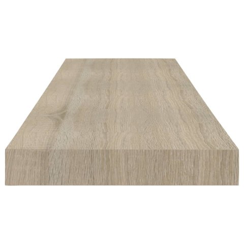 Półki ścienne, 4 szt., kolor dębowy, 80 x 23,5 x 3,8 cm, MDF Półki ścienne, 4 szt., kolor dębowy, 80 x 23,5 x 3,8 cm, MDF